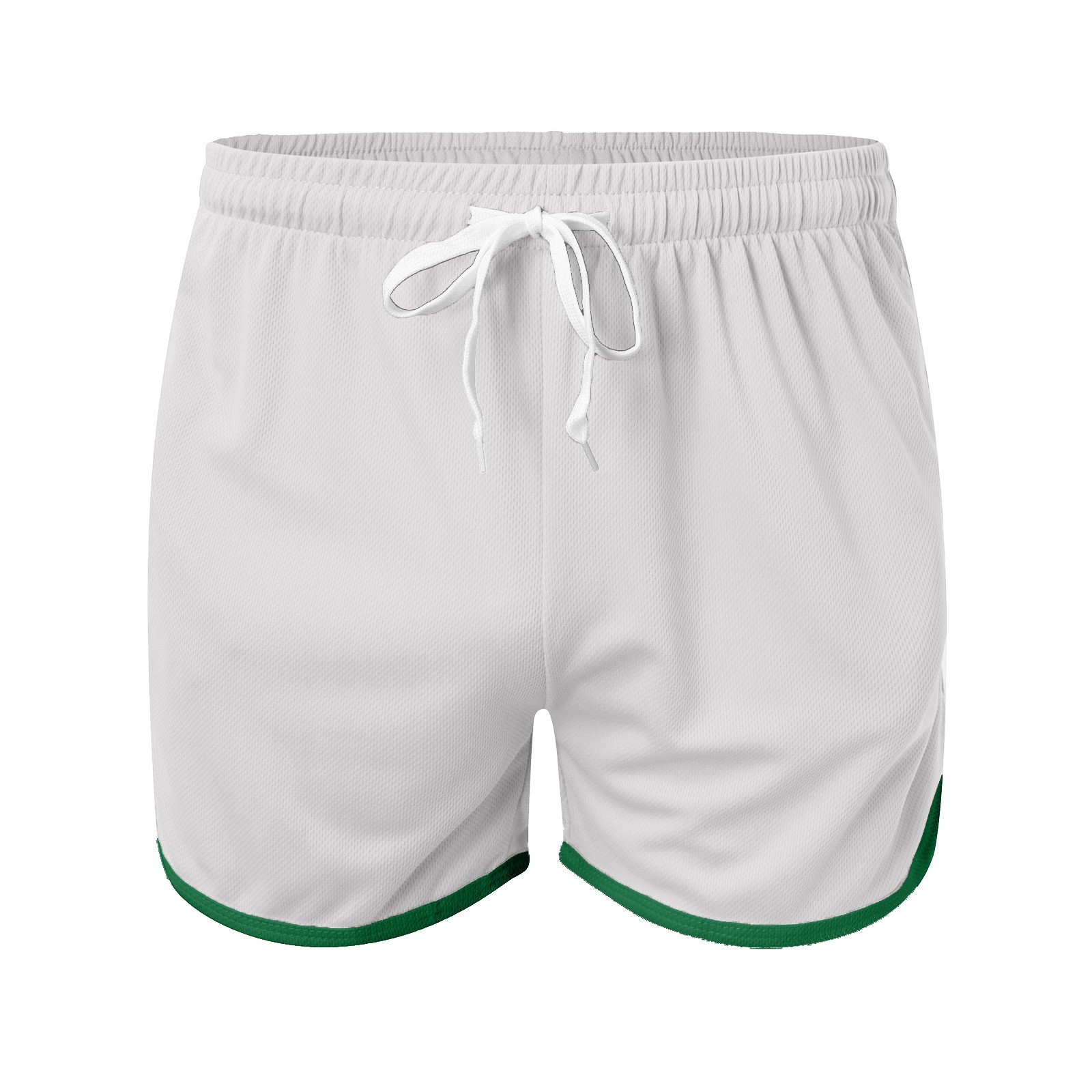 thumbnail image 4 of Pantalones cortos deportivos rectos de malla para hombre: pantalones de playa de tres puntos, tejido de secado rápido, tallas M-XXL, perfectos para fitness/natación., 4 of 5